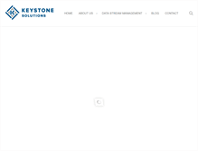Tablet Screenshot of keystonesolutions.com
